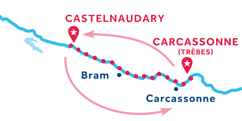 Castelnaudary Andata e ritorno