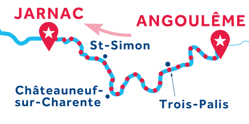 Da Angoulême a Jarnac