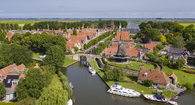 Vista di Sloten in Frisia ©Holger Leue