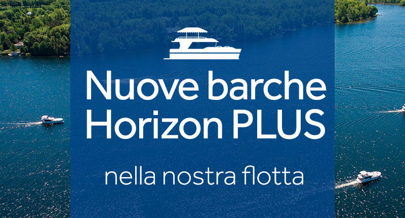 Nuove barche Horizon PLUS